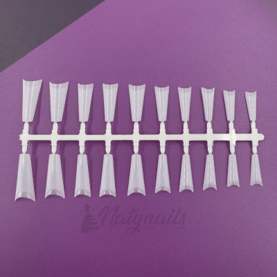 TIPS COFFIN GEL 240 UN TRANSPARENTE