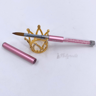 PINCEL ACRILICO CON CRISTALES #101