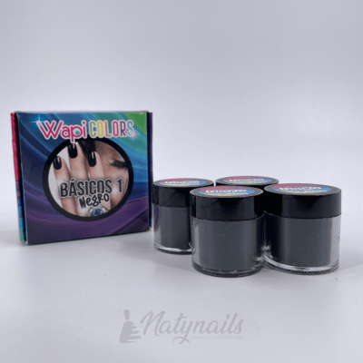 BASICOS NEGROS 4 PZAS WAPIZIMA1