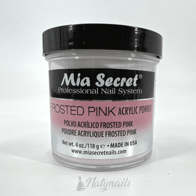 ACRYLIC POWDER - FROSTED PINK 118GR MIA SECRET