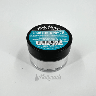 ACRYLIC POWDER - TRANSPARENTE 15GR/1/2OZ MIA SECRET1