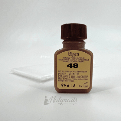 BIGEN TINTE PERMANENTE POLVO #48 CASTAÑO INTENSO1