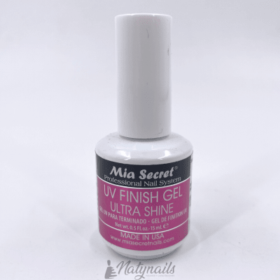 TOP COAT - UV FINISHING GEL ULTRA SHINE 15ML. MIA SECRET1