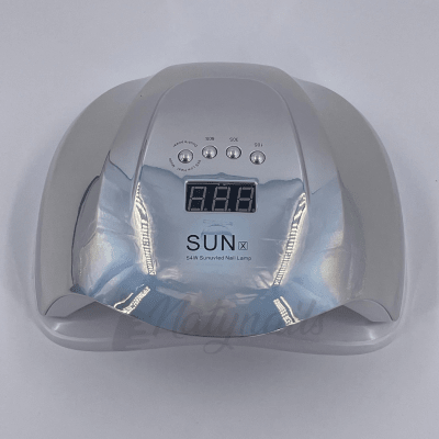 LAMPARA LED CROMADA 54W PLATA1