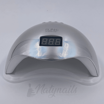 LAMPARA LED CROMADA 48W PLATEADA2