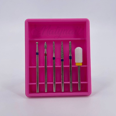 KIT DE FRESAS 6PCS BARREL BALL AMARILLO1