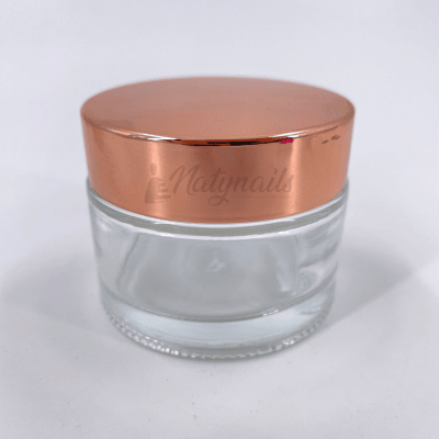 FRASCO DE VIDRIO GOLDEN ROSE 50GR