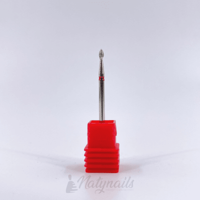 FRESA CARBURO OLIVA ROJA