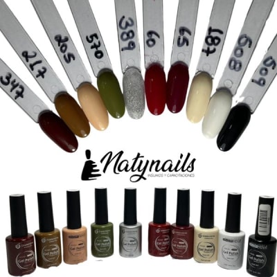 10 Esmaltes Cherimoya 8ml