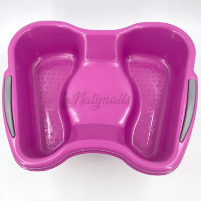 CUBETA PARA PEDICURE ROSADA1