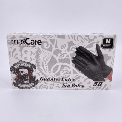 GUANTES LATEX SIN POLVO TALLA M 50U