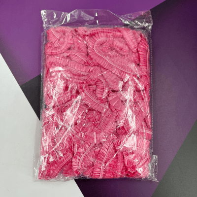CUBRE PELO DESECHABLE ROSADO 100U1