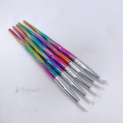 SET PINCELES DE SILICONA TRIDIMENSIONAL 5 UN1