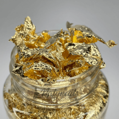 FRASCO PAPEL CHOCOLATE - COLOR ORO1