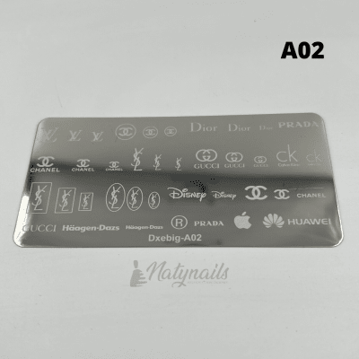 PLACA STAMPING MARCA A021