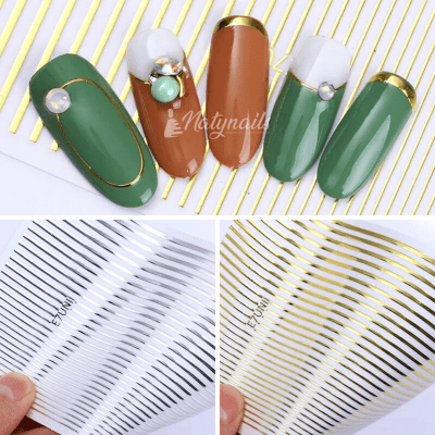 STICKERS LINEA PLATEADA2