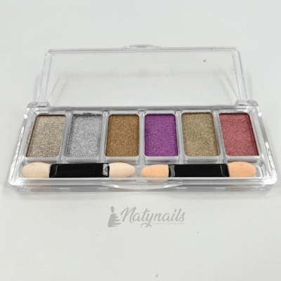 SET EFECTO ESPEJO 6 COLORES #G011