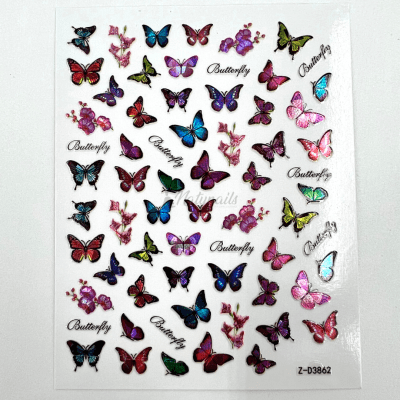 STICKERS MARIPOSAS COLORES1