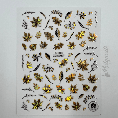 STICKERS #CJ-013 DORADOS1