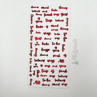 STICKERS LETRAS ROJAS1