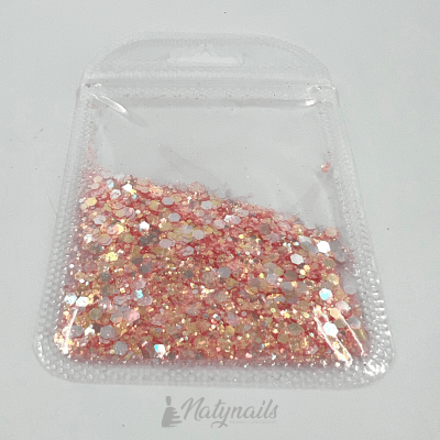 CONFETTI SOBRE ROSADO #31