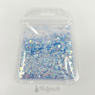 CONFETTI SOBRE LILA #101