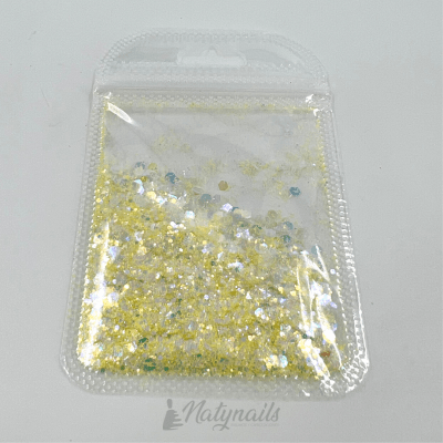 CONFETTI SOBRE AMARILLO #111