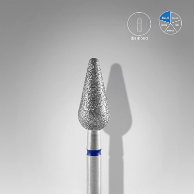 Fresa Cónica 5mm Staleks Pro – Azul1