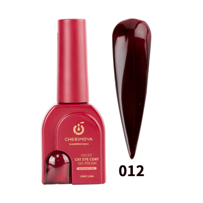 ESMALTE OJO DE GATO BURGUNDY RED 0121