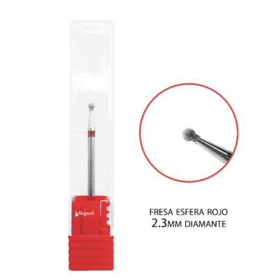 FRESA ESFERA PEQUEÑA CINTA ROJA1