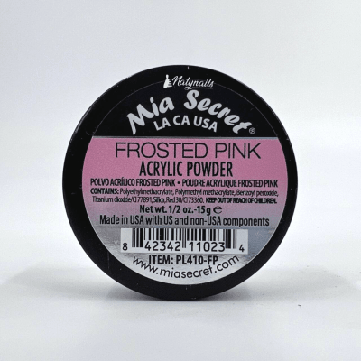 ACRYLIC POWDER - FROSTED PINK 15GR. MIA SECRET1