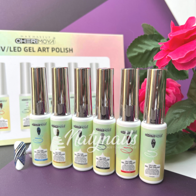KIT GEL ART POLISH CHERIMOYA 6PCS1
