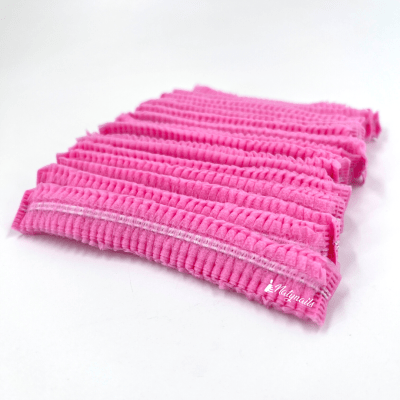 GORRO COFIA DESECHABLE ROSADA 50PCS1