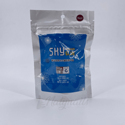 PEGAMENTO PARA EXTENSIONES SKY BLUE 5ML TAPA ROJA1