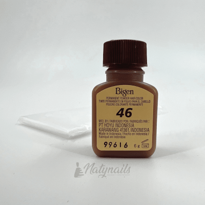 BIGEN TINTE PERMANENTE POLVO #46 CASTAÑO MEDIO1