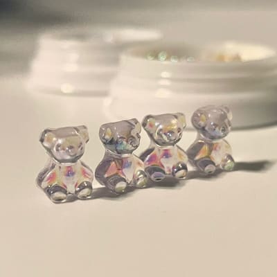 DECORACION 3D PARA UÑAS OSITOS 16 UN