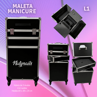 MALETA CON RUEDAS TRES NIVELES1