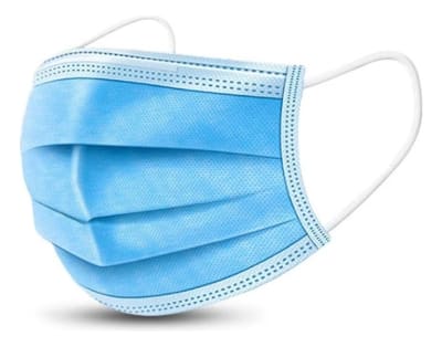 MASCARILLA 3 PLIEGUES CELESTE 50U1