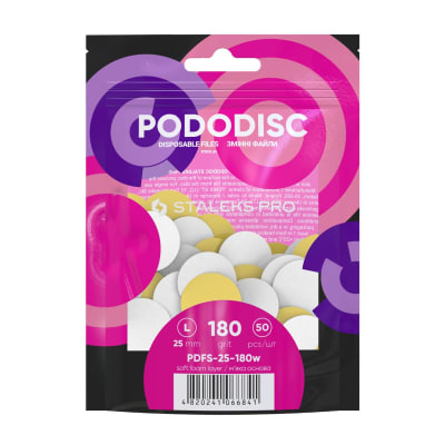 Pads SOFT Para Pododisc Staleks Pro – Talla “L” Blanco4