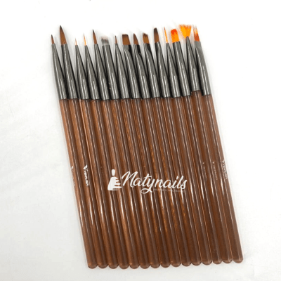 SET PINCELES CAFE 15PCS VL-019