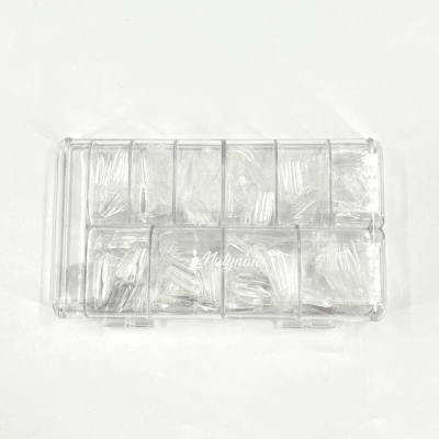 SOFT GEL O PRESS ON BALLERINA S TRANSPARENTE 500 PCS #30156