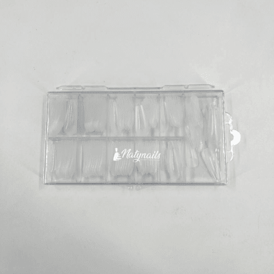 SOFT GEL O PRESS ON BALLERINA L TRANSPARENTE 120 PCS #30208