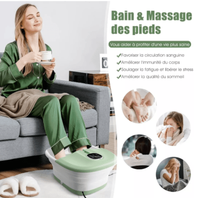 Tina de Spa para pies electrica plegable