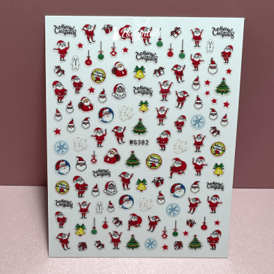 STICKERS NAVIDAD WG382