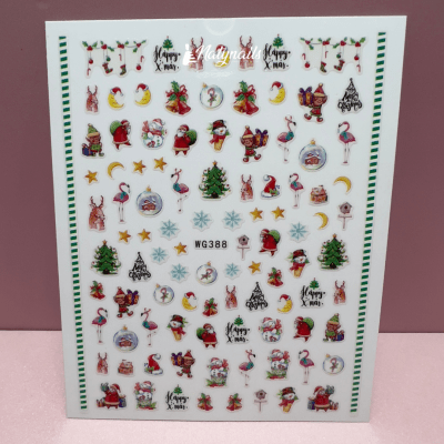 STICKERS NAVIDAD WG3881