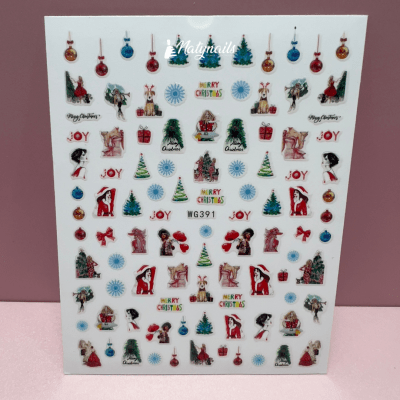 STICKERS NAVIDAD WG391
