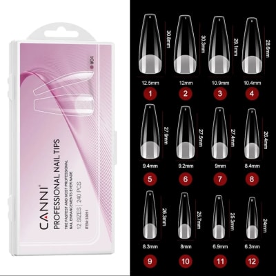 SOFT GEL COFFIN 240pcs CANNI1