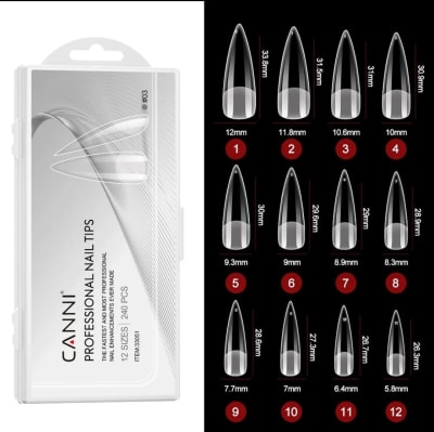 SOFT GEL STILETTO 240pcs CANNI1