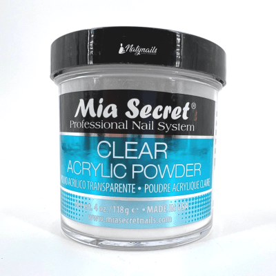 ACRYLIC POWDER - TRANSPARENTE 118GR. MIA SECRET1