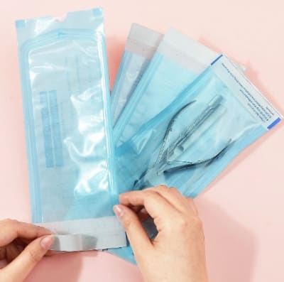 BOLSA ESTERILIZADORA 20U- 90mm x 165mm